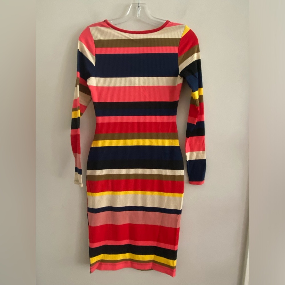 Anthropologie VIVID STRIPE COLUMN DRESS size XS new with tag - Picture 12 of 13
